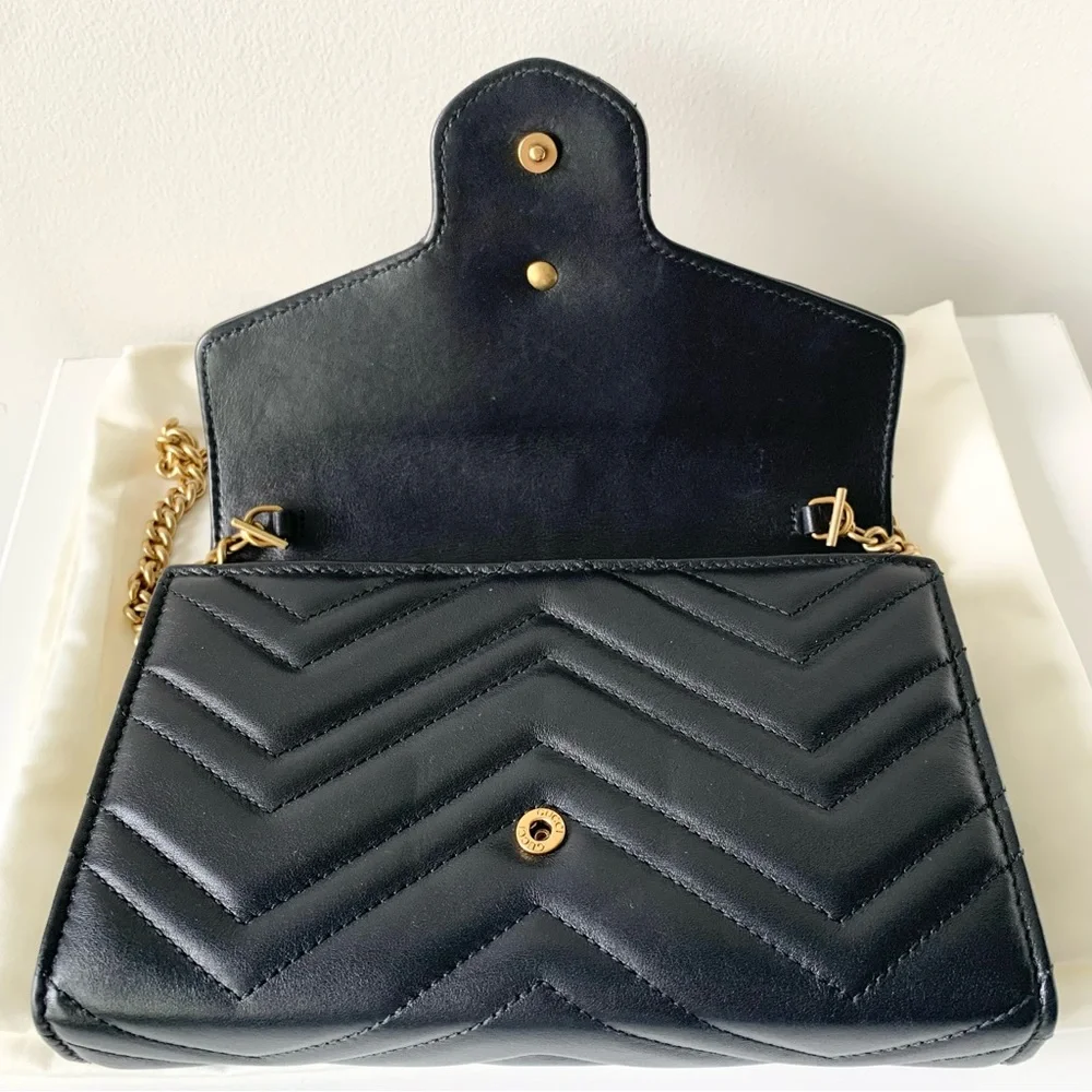 ❌SOLD ON IG: Gucci Matelassé Marmont Mini Bag - Picture 5 of 16